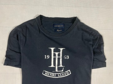 Henri Lloyd tshirt męski klasyk logo unikat S M