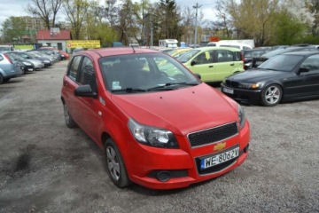 Chevrolet Aveo T250 Hatchback 5d 1.2 DOHC 84KM 2010 Chevrolet Aveo BEMOWO 1.2 Benzyna, 2010 rok produkcji KOMIS TYSIAK, zdjęcie 2