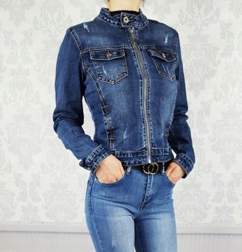 КУРТКА ЖЕНСКАЯ МОЛОДЕЖНАЯ ДЖИНСОВАЯ KATANA Денвер 3