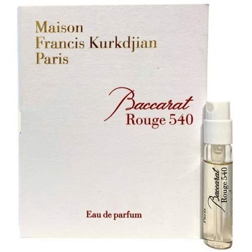 Maison Francis Kurkdjian Baccarat Rouge 540 Eau De Parfum 2ml Atomizer