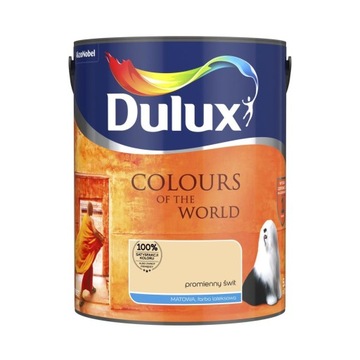 КРАСКА DULUX ЦВЕТА МИРА СИЯЮЩИЙ РАССВЕТ 5Л