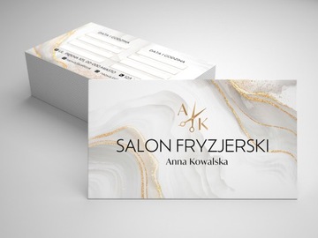 График встреч, визитки, ПАРИКМАХЕРСКИЙ САЛОН, мрамор, 250 шт, т Т18