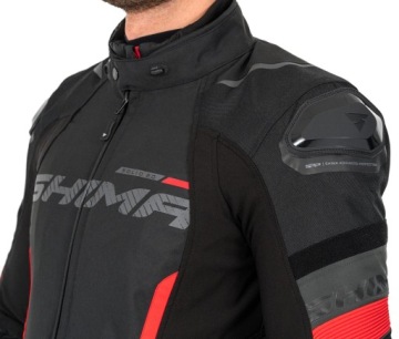 Мужская мотоциклетная куртка SHIMA SOLID 2.0 RED водонепроницаемая 3в1 БЕСПЛАТНО