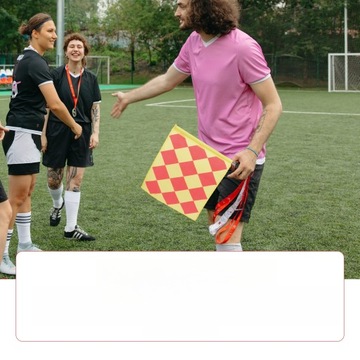 СИГНАЛЬНЫЙ ФЛАГ СПОРТИВНЫЙ СУДЬЯ ФУТБОЛЬНАЯ ТРЕНИРОВКА