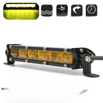 LAMPY LED PRZECIWMGIELNE SAMOCHODU 7 CALOWE ŚWIATŁA TERENOWE DO CIĘŻARÓWEK