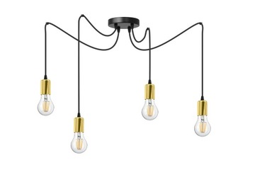 LAMPA SUFITOWA ,ŻYRANDOL PAJĄK TOM 201-11/BKZ LED