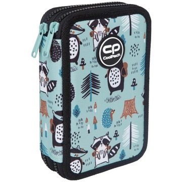COOLPACK PIÓRNIK DWUKOMOROWY WYPOSAŻENIE SHOPPY