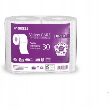 Papier toaletowy Velvet Care Expert 30 m biały (4)