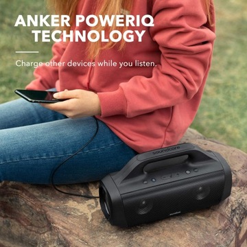 Портативная колонка Anker Motion Boom черная