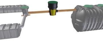 Aquabin FILTR do OCZYSZCZALNI doczyszczający ścieki FILTR do DRENAŻU D400