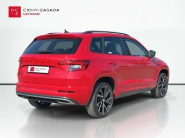 Skoda Karoq Crossover Facelifting 1.5 TSI ACT 150KM 2022 Skoda Karoq Sportline, Canton, Tryby Jazdy, Ambiente, ACC, APP 1.5 Benzyna, zdjęcie 4