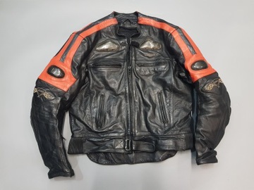 LEVIOR kurtka motocyklowa skóra sport męska carbon XL