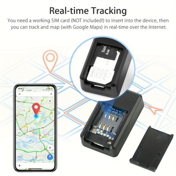 Автомобильный мини-GPS-трекер GF-07. Отслеживание в реальном времени, защита от кражи и потери.