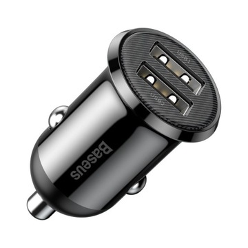 Ładowarka samochodowa USB Baseus 4800 mA