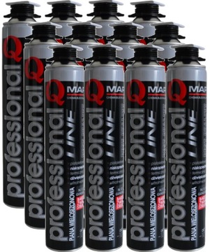 Piana montażowa pistoletowa PROFESSIONAL 12 x750ml