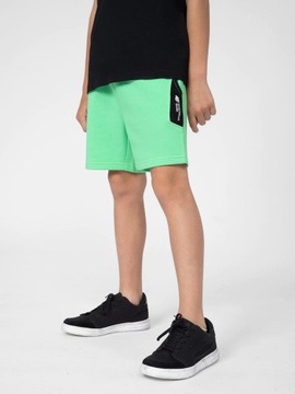 KRÓTKIE SPODENKI CHŁOPIĘCE 4F SZORTY DRESOWE SPORT