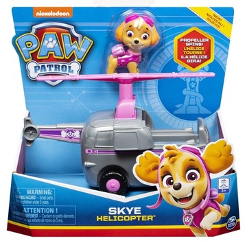 ФИГУРА PAW PATROL SKYE ТРАНСПОРТ ПОДВИЖНЫЙ ВЕРТОЛЕТ