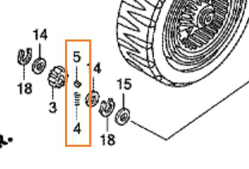 КОМПЛЕКТ КЛИНОВ + ПРИВОДНАЯ ПРУЖИНА ПРУЖИНА HONDA ОРИГИНАЛ