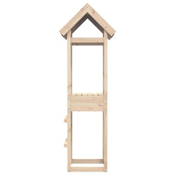 vidaXL Игровая площадка Tower 52,5x46,5x195 см Массив сосны