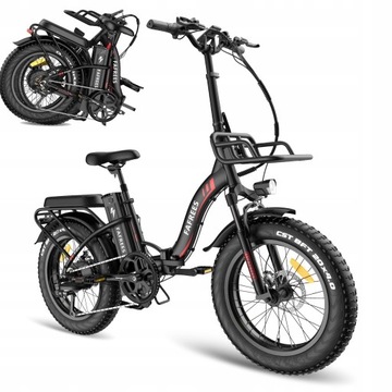 FAFREES F20 Max 22,5AH 500W 20-calowy składany rower elektryczny Opony Fat