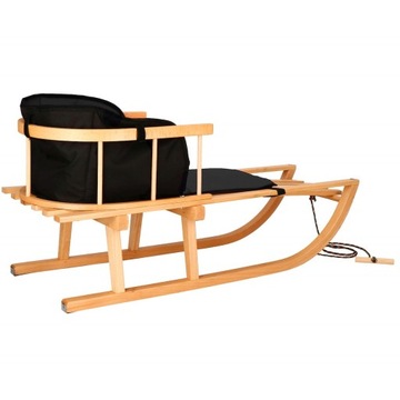 ДЕРЕВЯННЫЕ САНКИ от производителя со СПИНКОЙ + ПОДНОЖКИ для ПОЛЬСКИХ детей