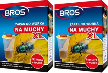 ZAPAS DO WORKA NA MUCHY XL wabiąca przynęta x2 szt