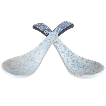 Łyżka ceramiczna Chińskie łyżki do zupy porcj