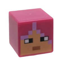 LEGO Minecraft głowa Huntress 19729pb037