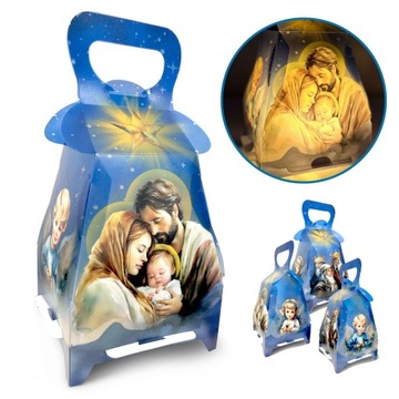 Lampion na roraty plastikowy, lampion adwentowy dla dzieci LED PIĘKNY !