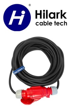 Удлинительный кабель 16A 5x2,5 40м OWY H05VVF polvin