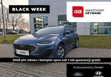 Ford Focus IV Kombi Facelifting 1.5 ECOBLUE 115KM 2024 Ford Focus 1.5 EcoBlue 115 KM 8AT Titanium - gwarancja fabryczna do 07.2026