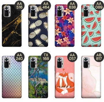 ЧЕХОЛ ДЛЯ REDMI ПРИМЕЧАНИЕ 10 PRO / 10 PRO MAX ТОП100 ОБРАЗЦОВ ДИЗАЙНА С ПРИНТОМ КОРПУСА