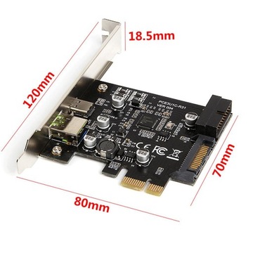 PCI-E — USB3.1 типа C