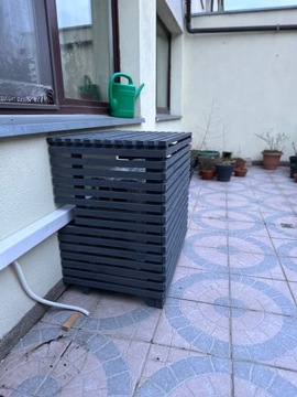 Деревянная крышка кондиционера - Натуральные цвета - Крышка кондиционера