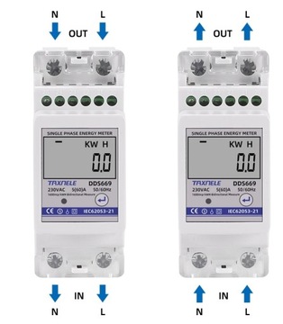 Двунаправленный фотоэлектрический счетчик энергии RS485