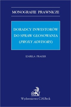 Doradcy inwestorów do spraw głosowania... - ebook