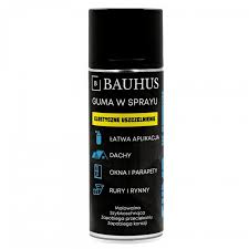 Bauhus GUMA W Sprayu CZARNA Folia Okna Dachy 400ml