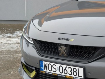 Peugeot 508 II SPORT ENGINEERED SW 1.6 Plug-In Hybrid 360KM 2021 Peugeot 508 Night Vision Navi Panorama Full Led Serwis Gwarancja 1.6 360KM, zdjęcie 5