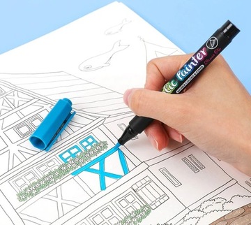 Маркеры, фломастеры, маркеры АКРИЛОВЫЕ, 36 шт.