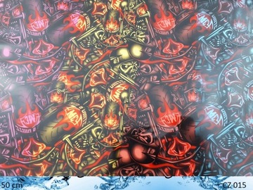 Гидрографическая гидрографическая фольга CZ 015 / 50 см