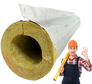 Otulina ROCKWOOL z wełny mineralnej do rur 60/20