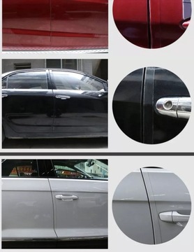 FOLIA TAŚMA ochronna na progi DRZWI samochodu Bezbarwna MOCNA 30mm x 5M