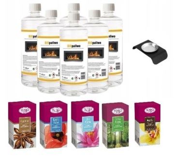 zestaw BIOPALIWO bioetanol 6L pojemnik 5 olejków