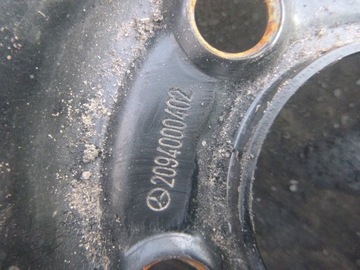 DOJEZDOVÉ MERCEDES W203 W209 KOLO 125/90/16 5X112 ET17 2094000402