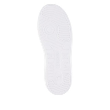 RIEKER Sneakersy, buty, trampki białe skórzane W 1202