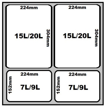 СОРТЕР ДЛЯ МУСОРНИКОВ ДЛЯ ЯЩИКА ШКАФА 7Л
