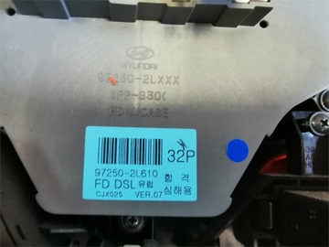 HYUNDAI I30 I 07-12 PANEL KLIMATIZACE KOKPIT