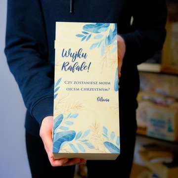 Czy zostaniesz moją Chrzestną Chrzestnym Skrzynka