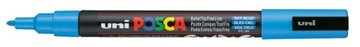 Marker z farbą plakatową Posca PC-3M błękitny