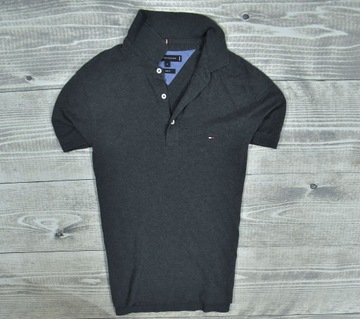 TOMMY HILFIGER Męska Koszulka Polo Slim Fit / M